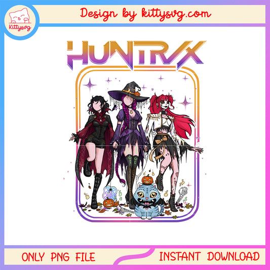 The witch huntrix halloween costume png, the huntrix png