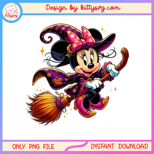 The witch minnie character png, halloween costumes png