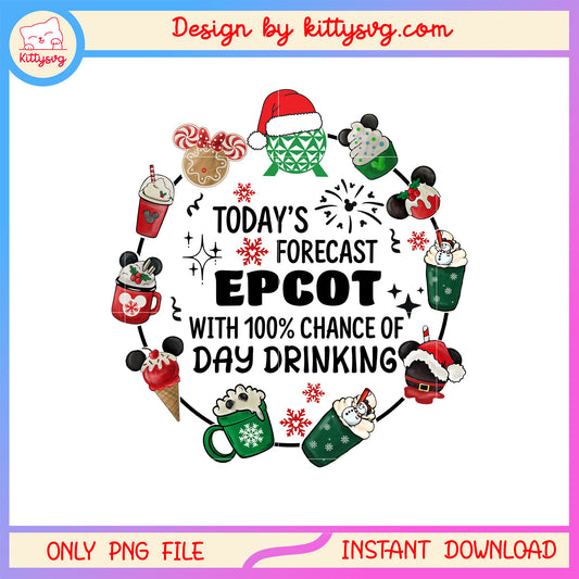 Today's forecast epcot christmas quotes png, merry christmas png