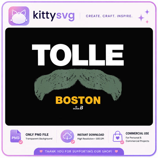 Tolle Boston Mustache PNG, Baseball Player PNG, Sports Fan PNG