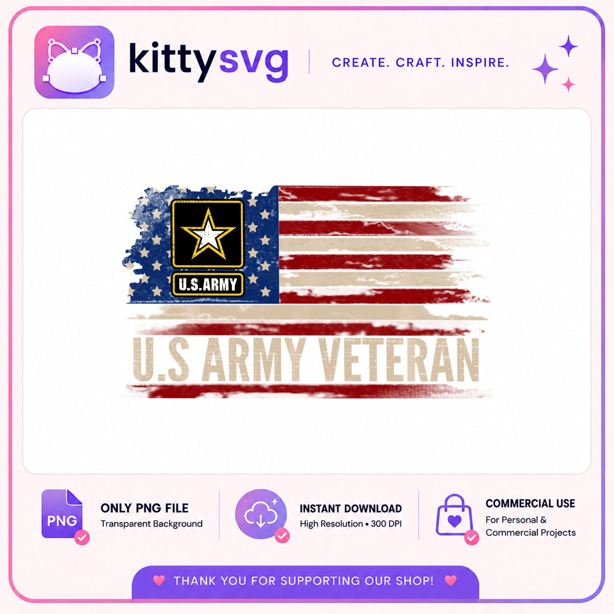 US Army Veteran PNG, American Flag Military PNG, Veteran Day PNG