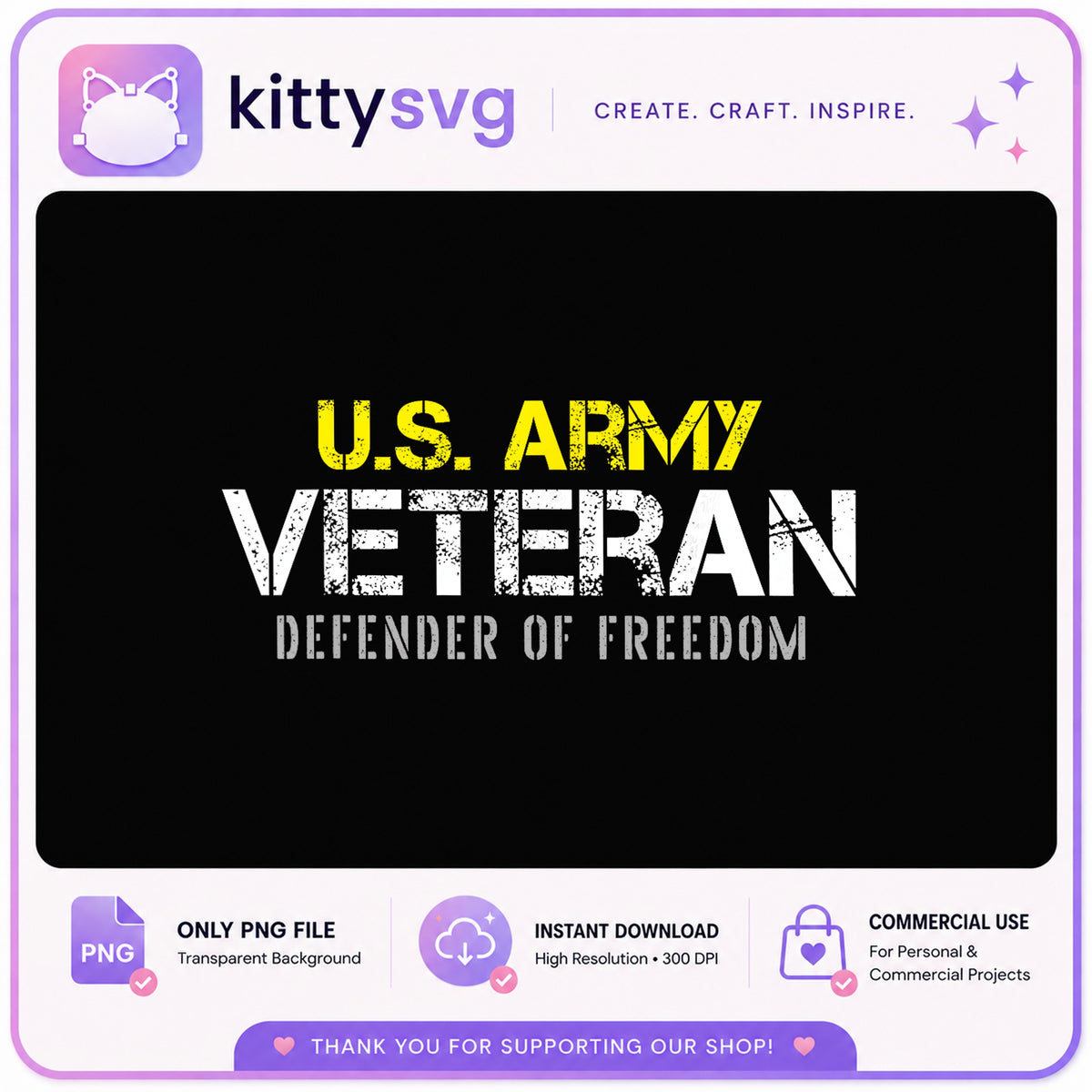 US Army Veteran PNG, Defender Of Freedom, Military Veteran PNG