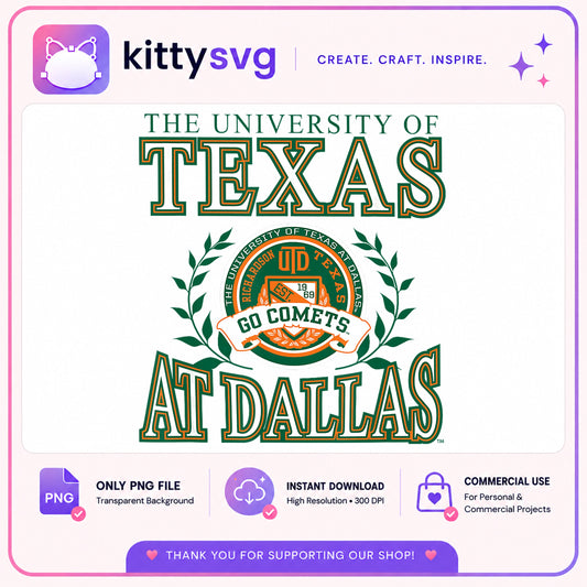 University Of Texas At Dallas PNG, UTD Comets PNG, College PNG