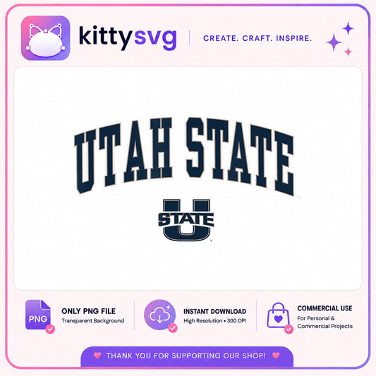 Utah State Aggies PNG, Utah State University Logo, College PNG