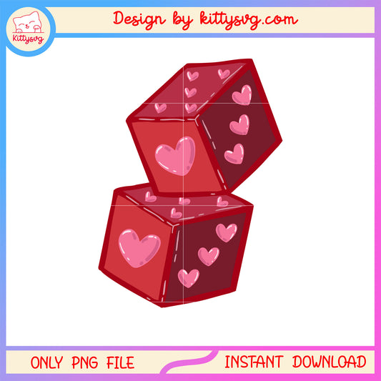 Valentine red lucky hearts png, heart valentine's day​​ png