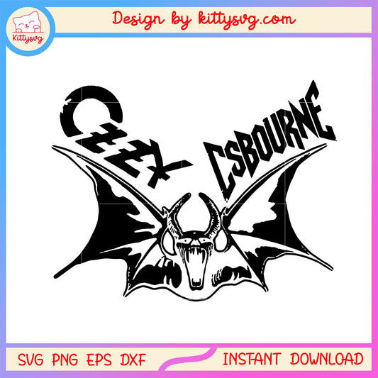 Vintage ozzy osbourne bat design svg, ozzy osbourne svg