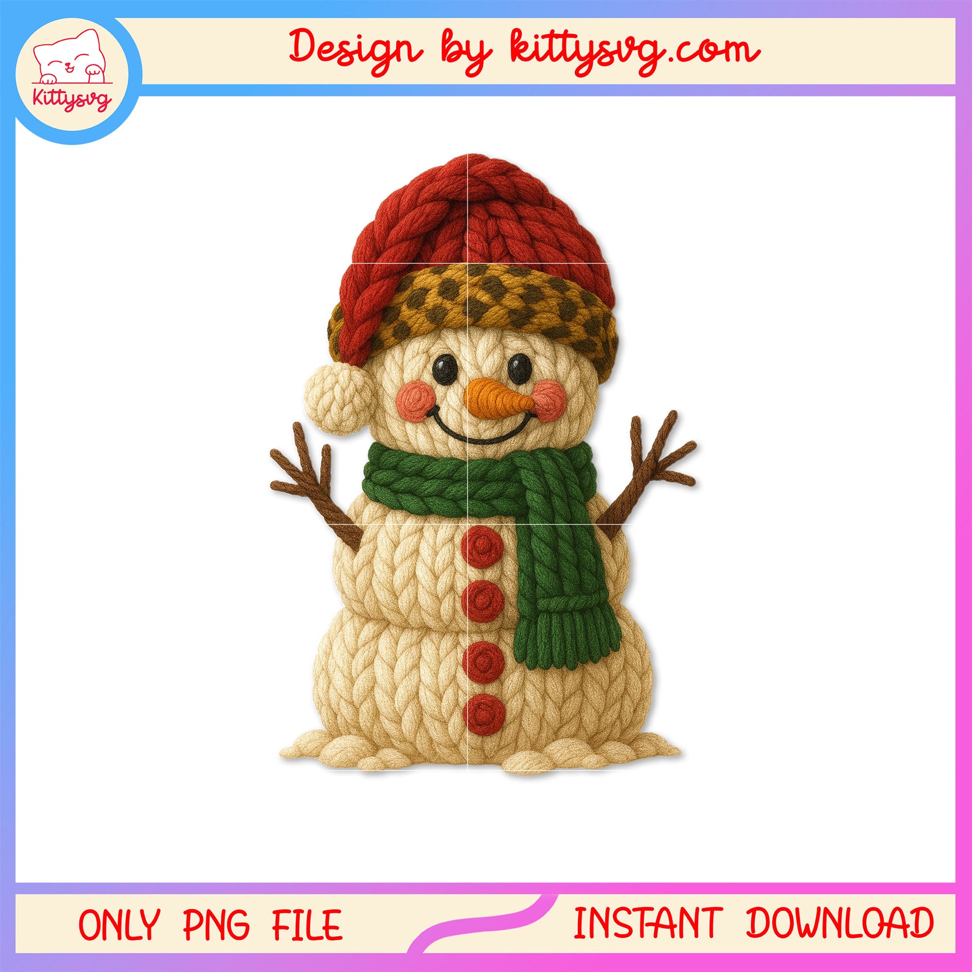 Vintage snowman christmas art patchwork png, retro christmas png