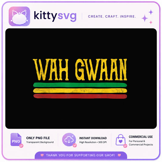 Wah Gwaan PNG, Jamaican Rasta Reggae Shirt, Jamaica PNG