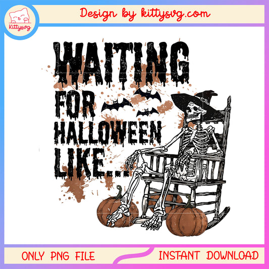 Waiting for halloween like skeleton png, the witch png, human skeleton png