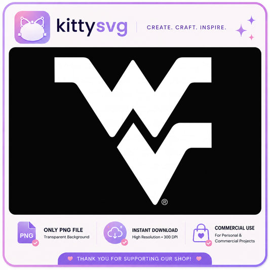 West Virginia Mountaineers Logo PNG, WVU PNG, College Football PNG