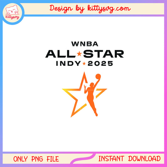 Wnba official indiana fever star power 2025 all star png, wnba png
