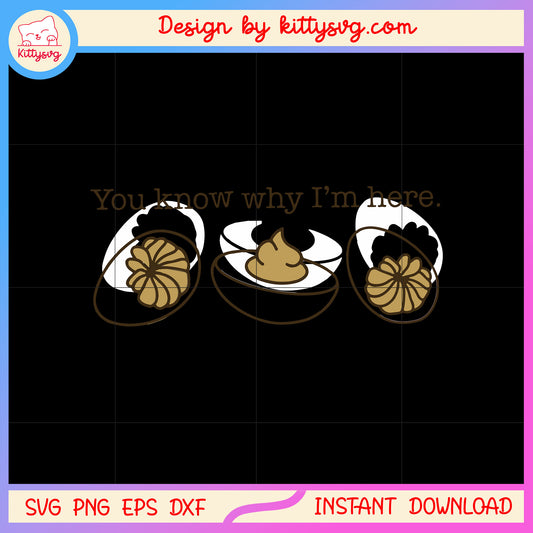 You know why i'm here eggs design svg, funny quotes svg