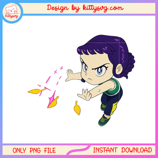 Zoey at hunter type png, huntrix zoey png, huntrix zoey png