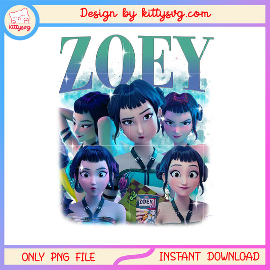 Zoey huntrix kpop demon hunter png, huntrix demon hunters zoey png