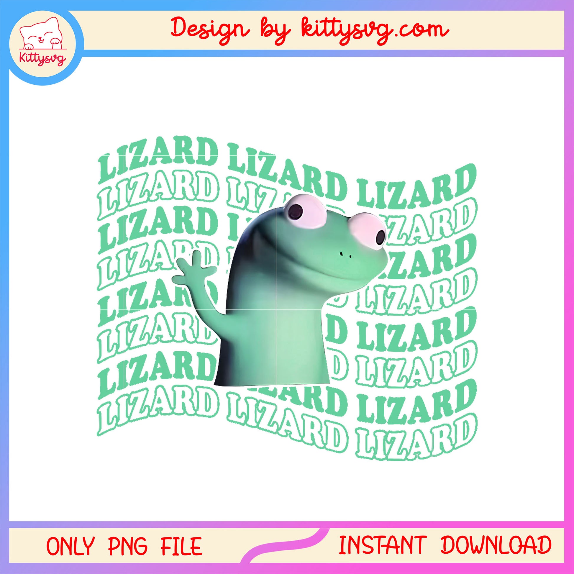 lizard lizard lizard meme name design png, meme lizard​ png