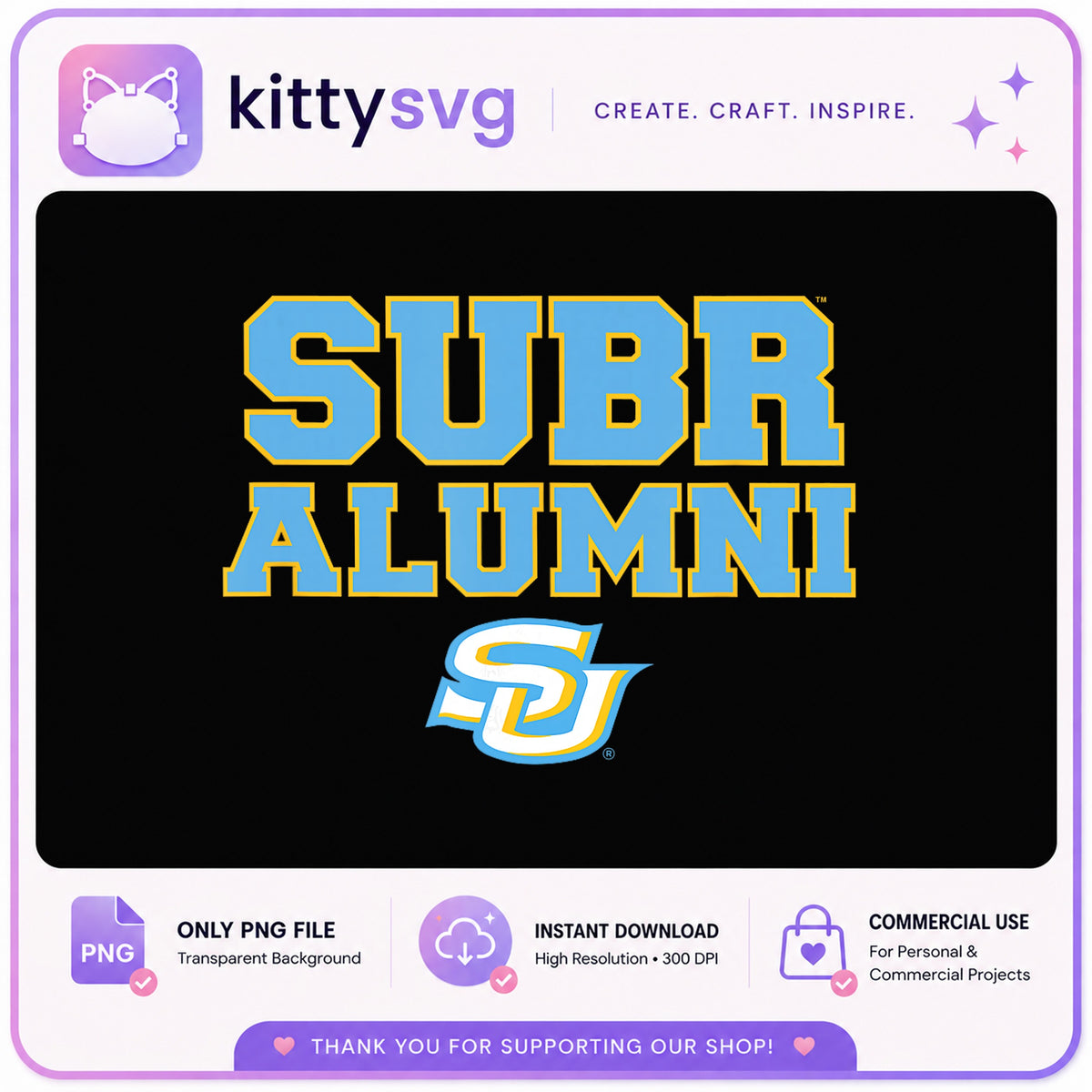 SUBR Alumni PNG, Southern University Alumni, Jaguar PNG