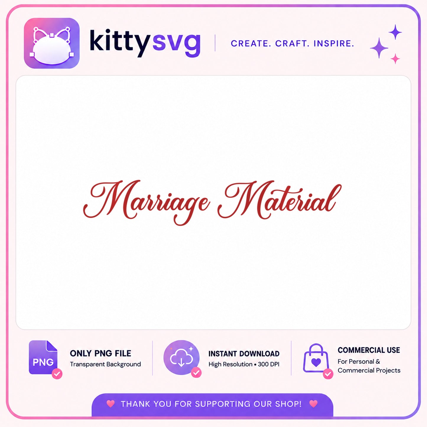 Marriage Material PNG, Wedding Quote PNG, Bridal Shirt PNG