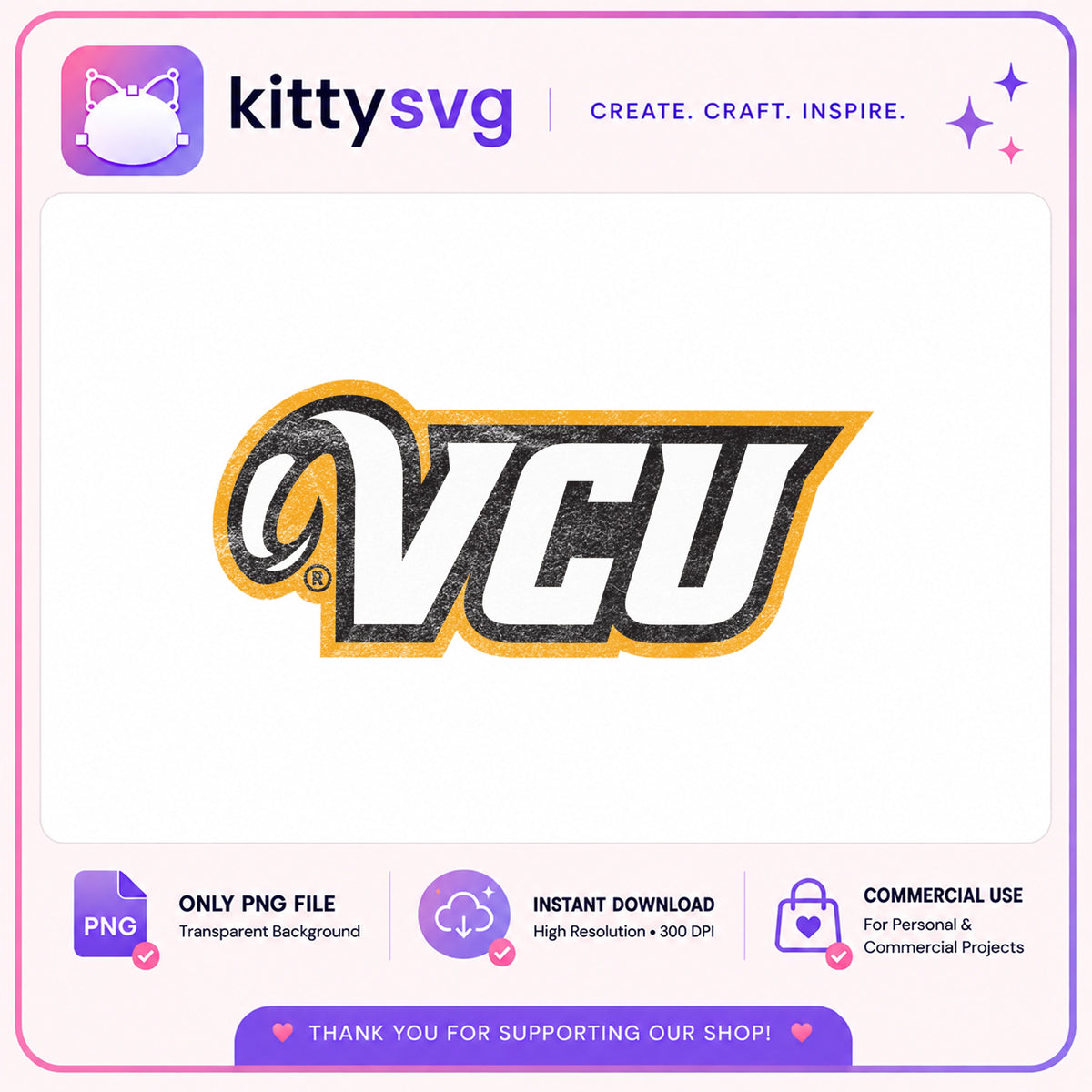 VCU Rams Logo PNG, Virginia Commonwealth University PNG, College Sports PNG