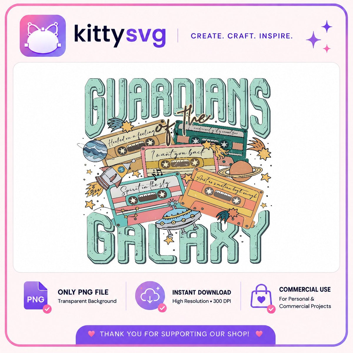 Guardians Of The Galaxy Mint PNG, Cassette Tapes PNG, Awesome Mix PNG